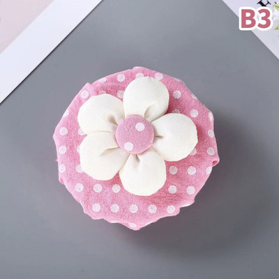 Durų rankenos užvalkalai Gėlėti durų rankenos apsauga Minkšti apvalūs rankenos užvalkalai Plaunama dekoratyvinė durų rankenos pagalvėlė