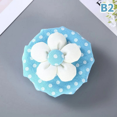 Durų rankenos užvalkalai Gėlėti durų rankenos apsauga Minkšti apvalūs rankenos užvalkalai Plaunama dekoratyvinė durų rankenos pagalvėlė