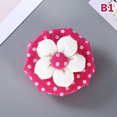 Durų rankenos užvalkalai Gėlėti durų rankenos apsauga Minkšti apvalūs rankenos užvalkalai Plaunama dekoratyvinė durų rankenos pagalvėlė