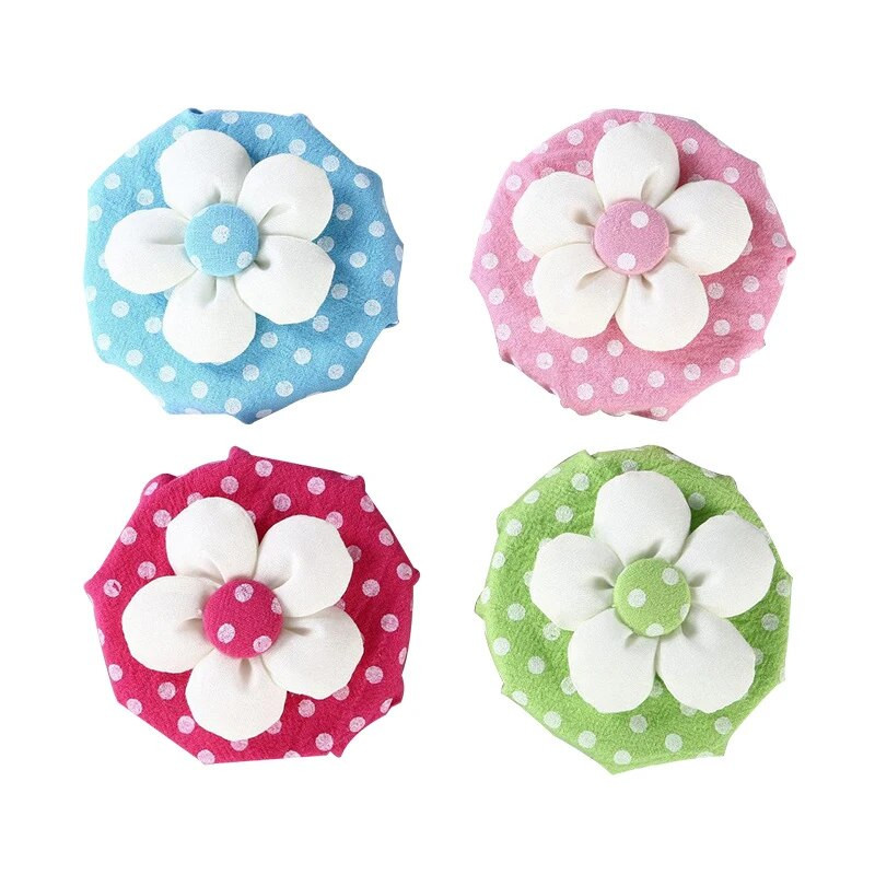 Durų rankenos užvalkalai Gėlėti durų rankenos apsauga Minkšti apvalūs rankenos užvalkalai Plaunama dekoratyvinė durų rankenos pagalvėlė