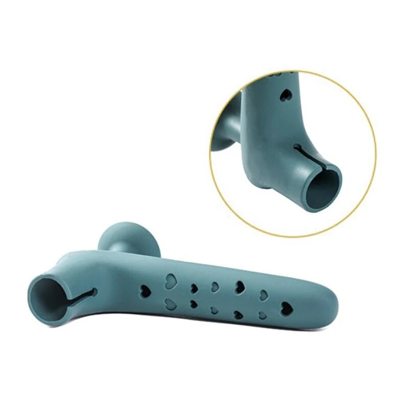 1 vnt kūdikių saugos įrangos durelių rankenos dangtelis silikoninis durelių rankenos pirštinių dangtelis Storesnis durų rankenos apsauginis dėklas Dropship