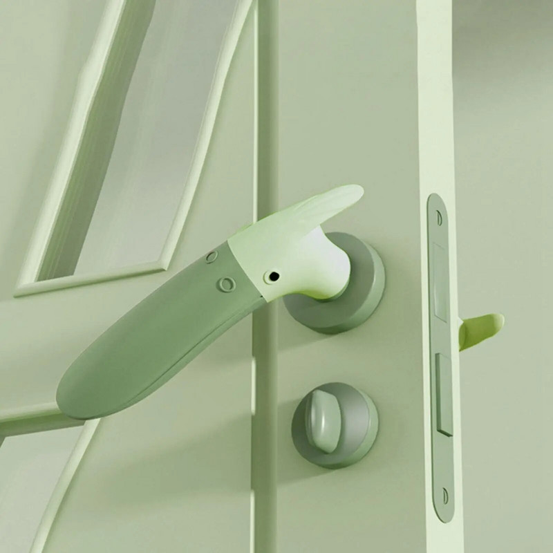 „Toucan Shape“ durų rankenos kamštis, apsauginis durų traukimas, apsaugantis be triukšmo
