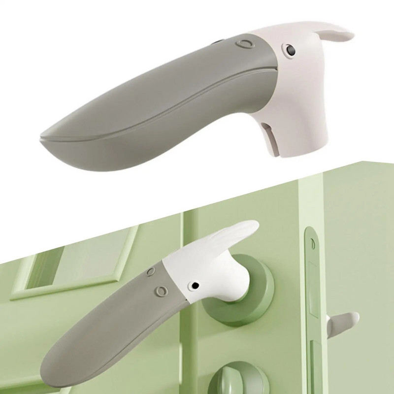 „Toucan Shape“ durų rankenos kamštis, apsauginis durų traukimas, apsaugantis be triukšmo