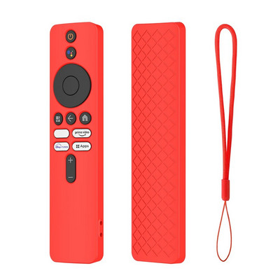 Kućište za daljinski upravljač Silikonski štitnik za navlaku za daljinski upravljač s dodatkom protiv klizanja uzice za Xiaomi 4K TV MiBoX 2. generacije