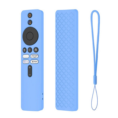 Kućište za daljinski upravljač Silikonski štitnik za navlaku za daljinski upravljač s dodatkom protiv klizanja uzice za Xiaomi 4K TV MiBoX 2. generacije