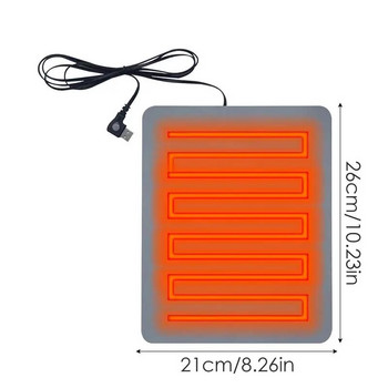 Ηλεκτρική κουβέρτα ερπετών USB θερμαντική επιφάνεια κατοικίδιων με ρυθμιζόμενη θερμοκρασιακή θερμοκοιτίδα Θερμαινόμενο ματ Θερμαινόμενο μαξιλάρι Θερμάνσεως κρεβατιού χάμστερ