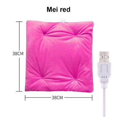 Elektromos fűtőbetét meleg tél USB autós irodai szék Irodai tanterem Elektromos fűtőszék Háztartási fűtött üléspárna