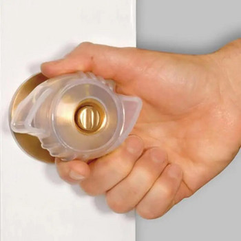 Гумено копче на дръжката на вратата Прахозащитно покритие Флуоресцентно копче на вратата Протектор за стена Дръжка на вратата Предпазна запушалка на бронята Консумативи за безопасност на бебето
