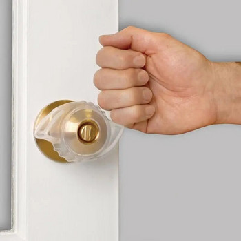Гумено копче на дръжката на вратата Прахозащитно покритие Флуоресцентно копче на вратата Протектор за стена Дръжка на вратата Предпазна запушалка на бронята Консумативи за безопасност на бебето