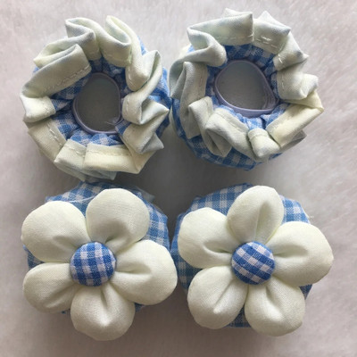 2 vnt. durų rankenos užvalkalai gėlių formos durų rankenos apsauga, minkšta apvali rankenos dangteliai, kempinė Plaunama dekoratyvinė durų rankenos pagalvėlė