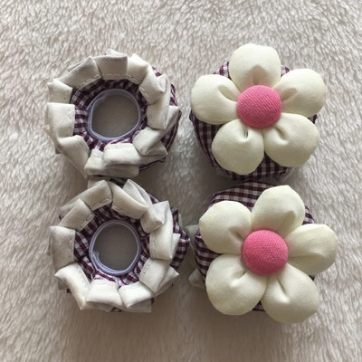 2 vnt. durų rankenos užvalkalai gėlių formos durų rankenos apsauga, minkšta apvali rankenos dangteliai, kempinė Plaunama dekoratyvinė durų rankenos pagalvėlė