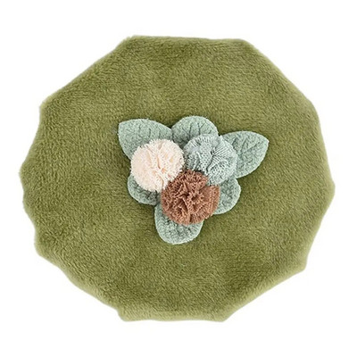 Apvalūs durų rankenų dangteliai Dekoratyviniai durų rankenų dangteliai Minkšti gėlių gėlėmis durų rankenos pirštinių užvalkalai Antistatinė saugos durų rankenos apsauga