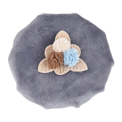 Apvalūs durų rankenų dangteliai Dekoratyviniai durų rankenų dangteliai Minkšti gėlių gėlėmis durų rankenos pirštinių užvalkalai Antistatinė saugos durų rankenos apsauga