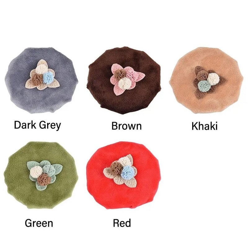 Apvalūs durų rankenų dangteliai Dekoratyviniai durų rankenų dangteliai Minkšti gėlių gėlėmis durų rankenos pirštinių užvalkalai Antistatinė saugos durų rankenos apsauga