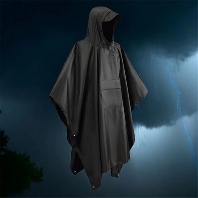 Φορητό αδιάβροχο γυναικείο αδιάβροχο παλτό μόδας για ενήλικες Ανδρικό παλτό αδιάβροχο με κουκούλα για υπαίθρια πεζοπορία Ταξίδι Ψάρεμα Αναρρίχηση Poncho 우비
