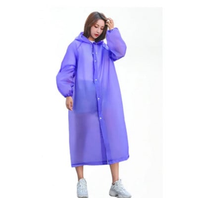 EVA esőponcsók felnőtteknek, újrafelhasználható esőkabátok, vészhelyzet nőknek, kapucni és húzózsinór, férfi esőruházat