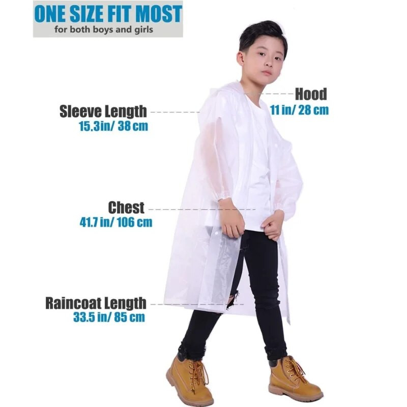 EVA esőponcsók felnőtteknek, újrafelhasználható esőkabátok, vészhelyzet nőknek, kapucni és húzózsinór, férfi esőruházat