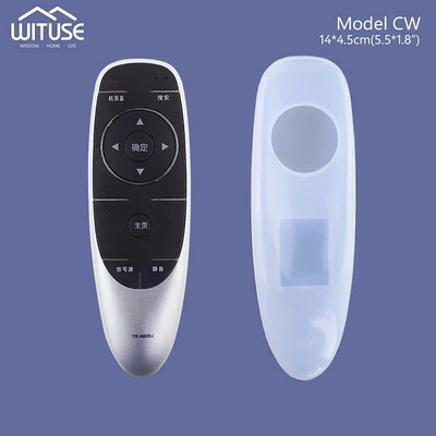 Husa din silicon pentru telecomandă pentru Hisense Konka Haier TV Aer condiționat Telecomanda Telecomanda Soft TV Protector pentru telecomandă