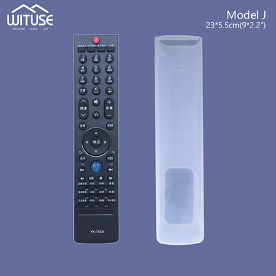 Husa din silicon pentru telecomandă pentru Hisense Konka Haier TV Aer condiționat Telecomanda Telecomanda Soft TV Protector pentru telecomandă