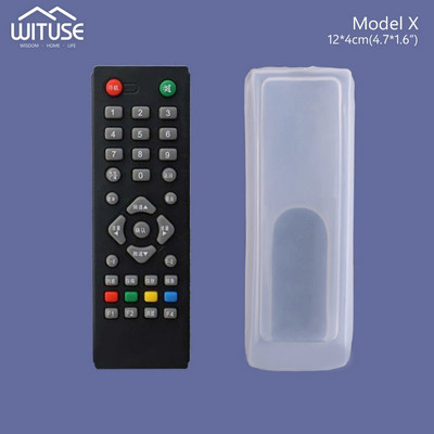 Husa din silicon pentru telecomandă pentru Hisense Konka Haier TV Aer condiționat Telecomanda Telecomanda Soft TV Protector pentru telecomandă