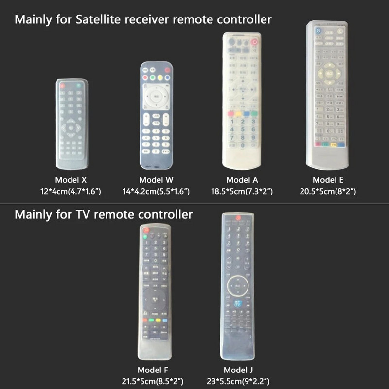 Silikonska maska za daljinski upravljač za Hisense Konka Haier TV Daljinski upravljač za klima uređaj Mekana zaštita za daljinski upravljač za TV