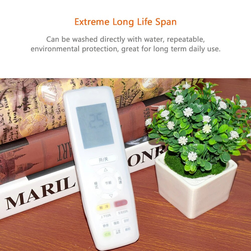 Silikonska maska za daljinski upravljač za Hisense Konka Haier TV Daljinski upravljač za klima uređaj Mekana zaštita za daljinski upravljač za TV