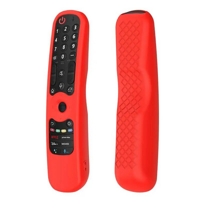 TV távirányító burkolatok csúszásmentes, tartós puha szilikon, mindent magában foglaló hüvelyvédő LG AN-MR21GA/LG AN-MR11GC/AN-MR21NLG készülékekhez