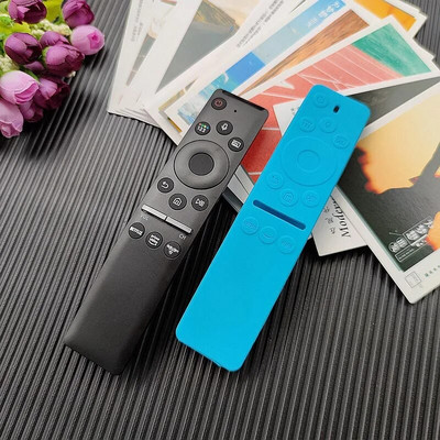 Husă de protecție din silicon 1 buc pentru telecomandă Samsung Voice TV Q60Q70Q80 7700 BN59 Serie All-inclusive rezistentă la praf