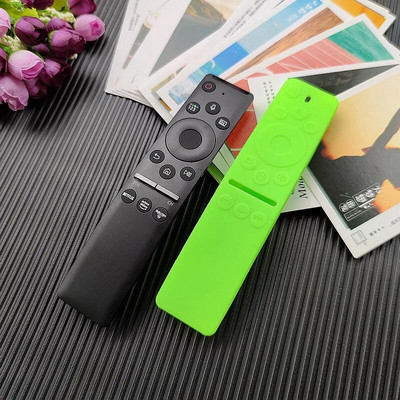 Husă de protecție din silicon 1 buc pentru telecomandă Samsung Voice TV Q60Q70Q80 7700 BN59 Serie All-inclusive rezistentă la praf