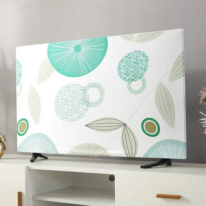 „GoodTop“ televizoriaus dangtelio apsauga nuo dulkių Dangtis ištempiamas dulkėms atsparus slydimas televizoriaus ekrano monitoriaus darbalaukis 22–65 colių dangtelis