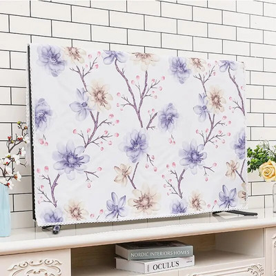 55-inčni zidni TV Navlake otporne na prašinu Rese Kreativni LCD protiv obraštanja Otporan na prljavštinu Prijenosna navlaka za kućanstvo Novo