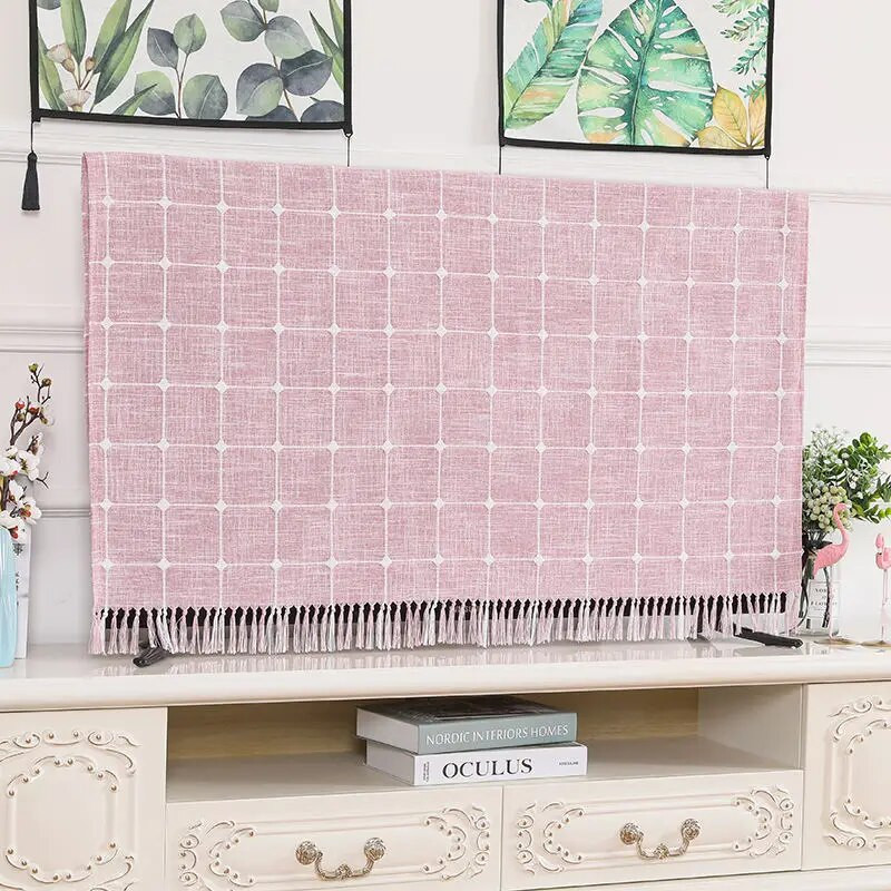 55-inčni zidni TV Navlake otporne na prašinu Rese Kreativni LCD protiv obraštanja Otporan na prljavštinu Prijenosna navlaka za kućanstvo Novo