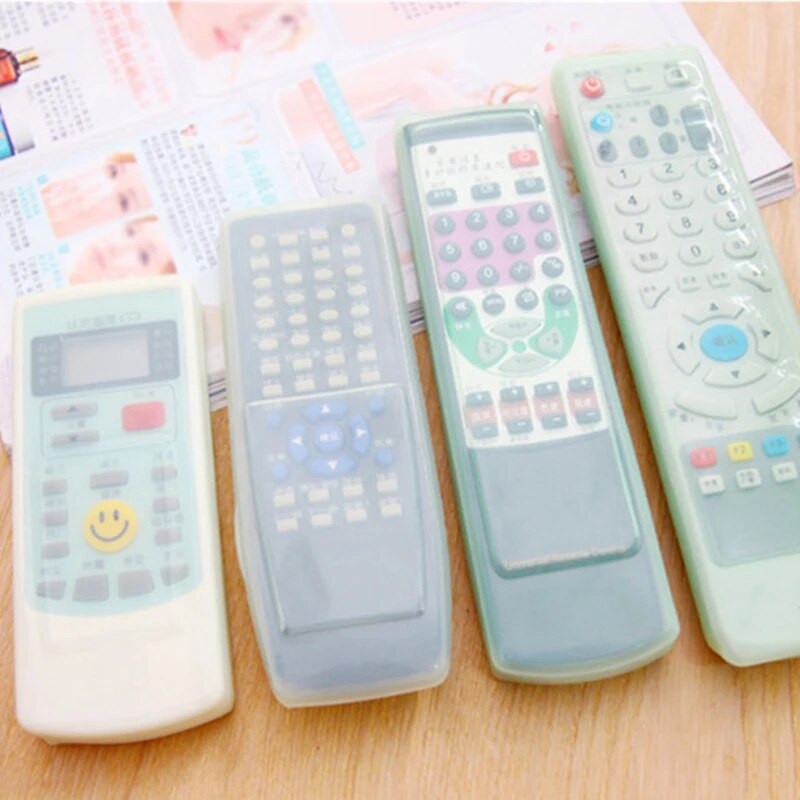 Silikona televizora tālvadības pults korpusa putekļu vāciņš priekš Haier priekš GREE Media ūdensizturīgs gaisa kondicionētājs tālvadības pults uzglabāšanas somas