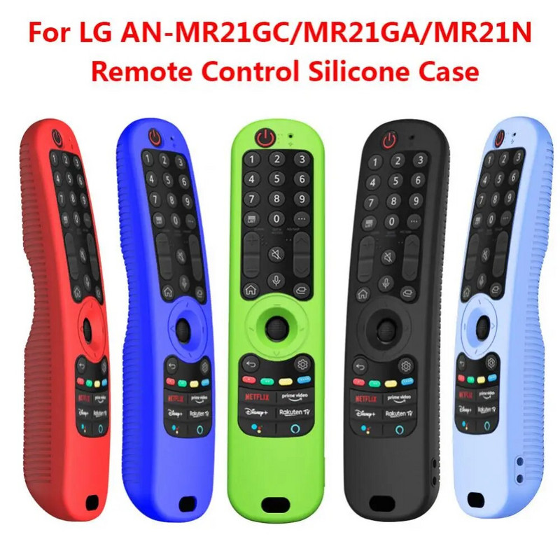 Meka silikonska torbica otporna na klizanje za Lg An-mr21gc An-mr21ga An-mr21n Zaštitna torbica Navlaka za daljinski upravljač Otporna na udarce Periva