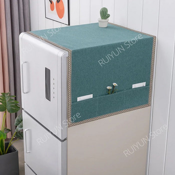 Πανί Ψυγείου Πολλαπλών Χρήσεων Ευρωπαϊκό 53x140cm Πετσέτα Ψυγείου Μονόπορτα Πετσέτα Ψυγείου Κάλυμμα Σκόνης Πλυντηρίου Πετσέτα
