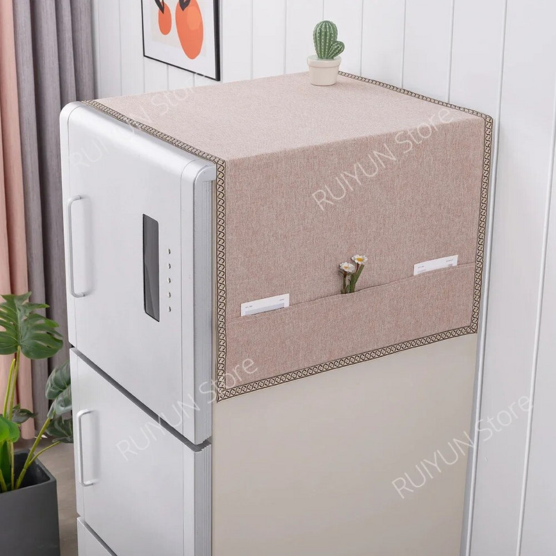 Daugiafunkcis šaldytuvo audinys europietiškas 53x140 cm vienduris šaldytuvo rankšluostis šaldytuvas nuo dulkių skalbimo mašinos rankšluostis