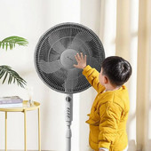 Ventiliatoriaus apsauga nuo dulkių Grindų ventiliatoriaus tinklelio dangtis Animacinių filmų pjedestalo ventiliatoriaus apsaugos lapas, skirtas stovėti apvaliam ventiliatoriui