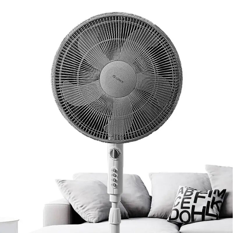 Ventiliatoriaus apsauga nuo dulkių Grindų ventiliatoriaus tinklelio dangtis Animacinių filmų pjedestalo ventiliatoriaus apsaugos lapas, skirtas stovėti apvaliam ventiliatoriui