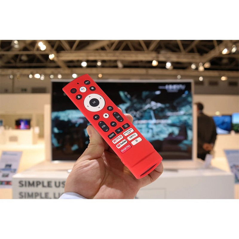 Kućište za daljinski upravljač Silikonski zaštitni poklopac otporan na udarce za Hisense 100L5G-DLT100B 100-inčni 4k Smart TV PX1-PRO Cinema