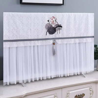 Navlaka za TV u europskom stilu Minimalistička čipka Nema potrebe za uklanjanjem navlake s TV-a prilikom uključivanja Zaštitna tkanina za kućnu navlaku za TV