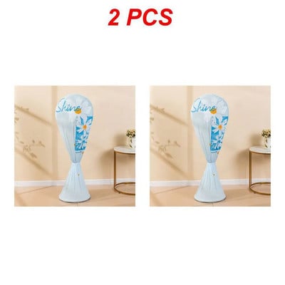 1/2PCS Peva Materijal Univerzalni električni ventilator Poklopac za prašinu Spriječava starenje lopatica ventilatora Okrugli električni ventilator rukavac Električni ventilator