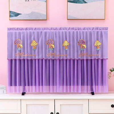 Najprodavaniji TV poklopac za prašinu Ultra tanki TV poklopac za prašinu Čipkasti stolni TV poklopac jednostavan za korištenje