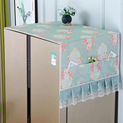 Šaldytuvo dulkių dangtelis Dulkių audinys Vienduris Dviduris Šaldytuvo Rankšluosčių dangtelis Mikrobangų krosnelės apsauginis dangtelis