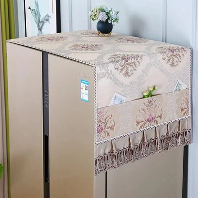 Šaldytuvo dulkių dangtelis Dulkių audinys Vienduris Dviduris Šaldytuvo Rankšluosčių dangtelis Mikrobangų krosnelės apsauginis dangtelis