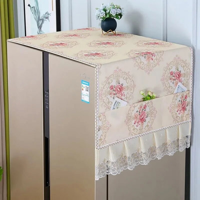 Šaldytuvo dulkių dangtelis Dulkių audinys Vienduris Dviduris Šaldytuvo Rankšluosčių dangtelis Mikrobangų krosnelės apsauginis dangtelis