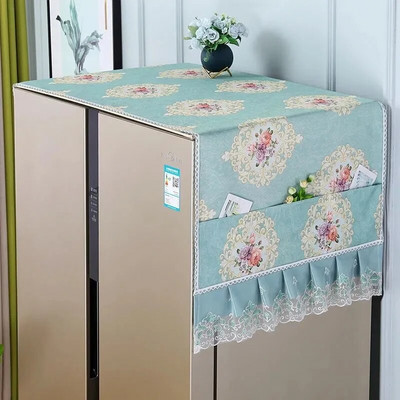 Šaldytuvo dulkių dangtelis Dulkių audinys Vienduris Dviduris Šaldytuvo Rankšluosčių dangtelis Mikrobangų krosnelės apsauginis dangtelis