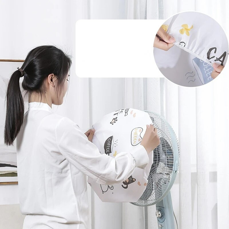 Νέο ηλεκτρικό κάλυμμα ανεμιστήρα για τη σκόνη Προστατευτικό κάλυμμα προστασίας από τη σκόνη Παιδικά δίχτυα κατά του τσιμπήματος