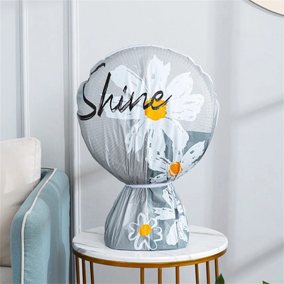 Madingas dulkėms atsparus elektrinis ventiliatoriaus dangtis Daugkartinio naudojimo stovo ventiliatoriaus apsauginis dangtelis Patvarus viskas įskaičiuota vandeniui atsparus grindų ventiliatoriaus dangtis