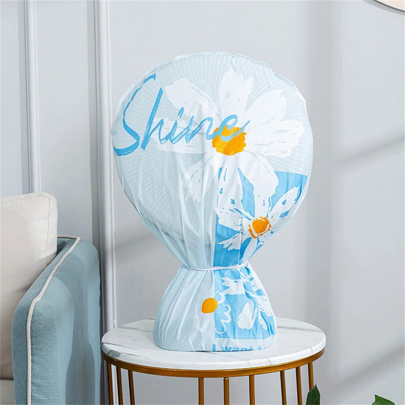 Madingas dulkėms atsparus elektrinis ventiliatoriaus dangtis Daugkartinio naudojimo stovo ventiliatoriaus apsauginis dangtelis Patvarus viskas įskaičiuota vandeniui atsparus grindų ventiliatoriaus dangtis