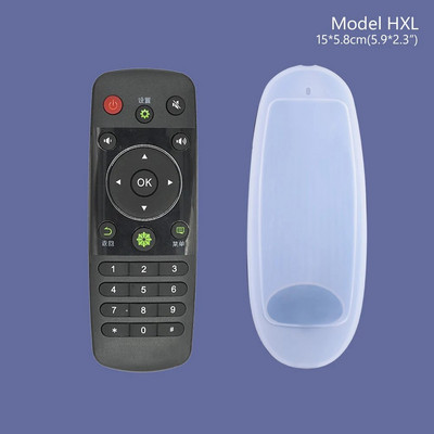 Pārnēsājams silikona vāciņš priekš Hisense Konka Haier kondicionēšanas vadības kastes televizora gaisa kondicionētāja tālvadības pults sadzīves priekšmeti